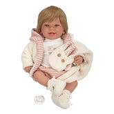 Muñeca Elegance 45cm Zoe Rosa con Bufanda